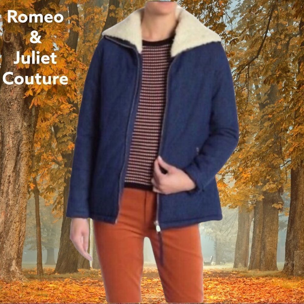 Romeo and Juliet couture j an look utility puffer coat!